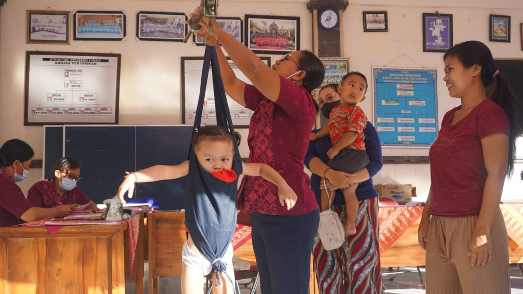 Posyandu Balita Rutin di Desa Kekeran